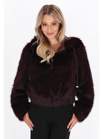 faina Women Jacket in burgundy