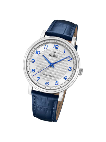 Festina Analog-Solaruhr Festina Solar Energy blau groß (ca. 41mm)