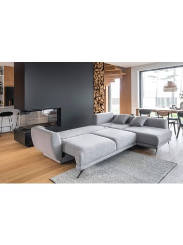 MF Design Lardo Recamiere Rechts in Flaschengrün -  (L) 191 x (B) 276 x (H) 90 cm