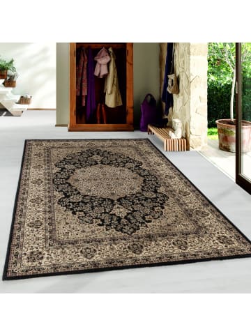 KADIMA DESIGN Teppich Kurzflor Vintage Bordüre Polypropylen Gewebt