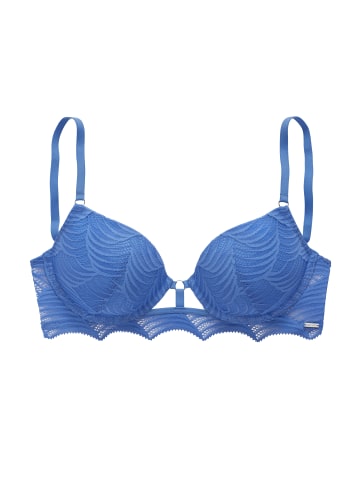 LASCANA Push-up-BH in blau