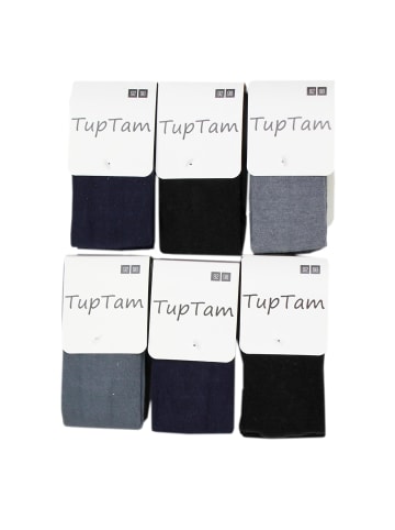 TupTam Baby Jungen Strickstrumpfhose 6er Pack in schwarz