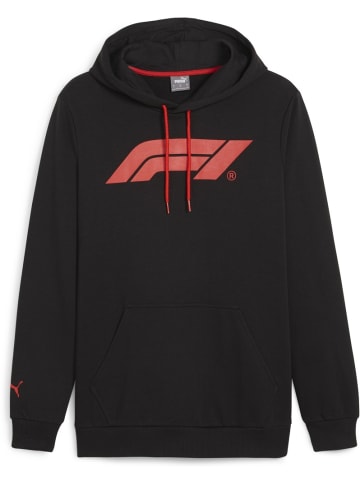 Puma Hoodie "F1 ESS Logo Hoodie" in Schwarz