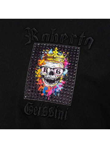 Roberto Geissini Crown Skull T-Shirt