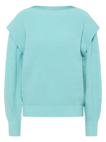 IZIA Grobstrick Pullover in Blau