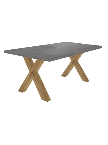 58 aufm Kessel ESSZIMMERTISCH Eike 2 160 x 90 x 75 Esstisch Asteiche/Graphit