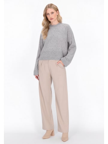 DreiMaster Klassik Women Sweater in light grey melange