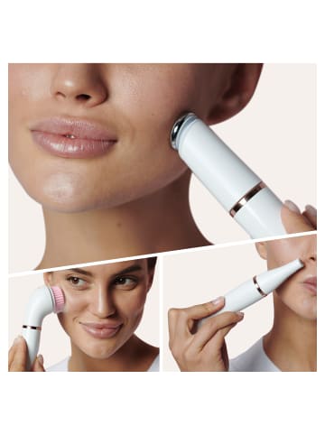 Braun Epilierer "FaceSpa Pro-912" in Weiß