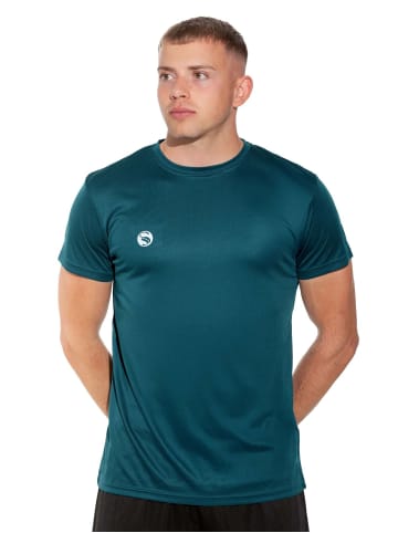 Stark Soul® Sportshirt, Trainingsshirt "Breeze" in petrol