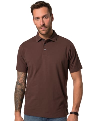 JP1880 Poloshirt in pinienbraun