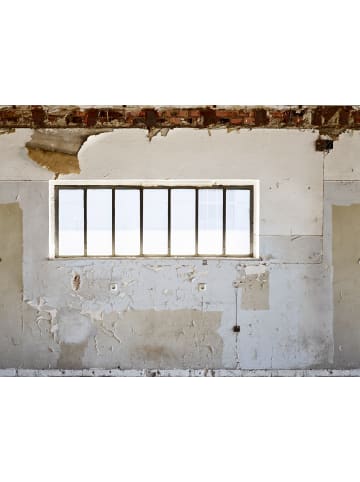 A.S. Création Tapete Factory Memories in Grau-Beige