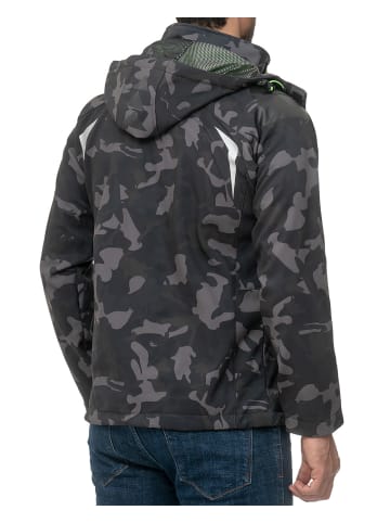Geographical Norway Softshelljacke XL in Black-Green
