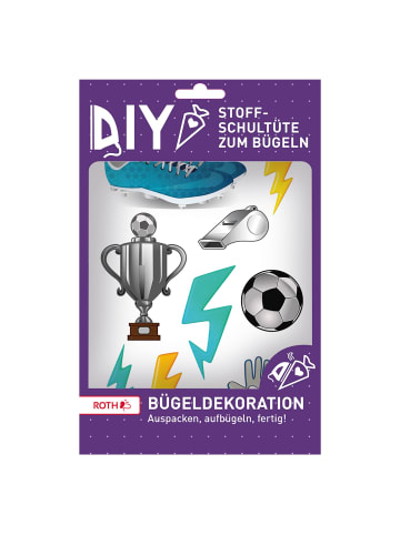 ROTH Bügeldekoration gedruckt Champion