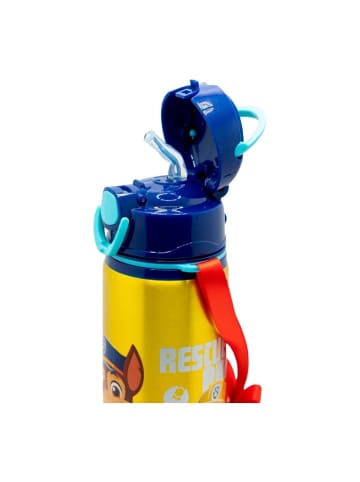 Paw Patrol Aluminium Trinkflasche 730ml mit Strohhalm & Tragegurt