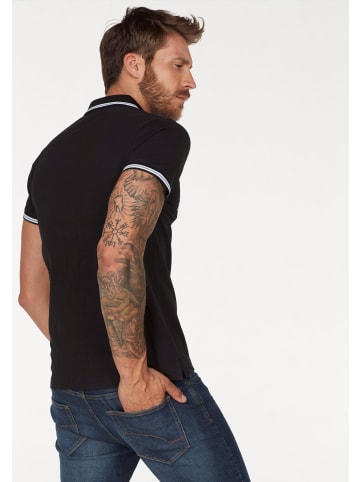 Bruno Banani Poloshirt in schwarz