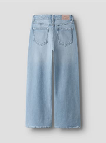 name it Jeans NKFBELLA HW W PLEAT JEANS 3020-AZ L in light blue denim