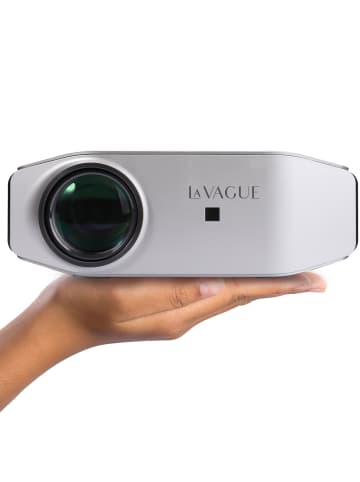 LA VAGUE LV-HD500 led-projektor full hd in silber