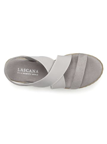 LASCANA Sandalette in grau