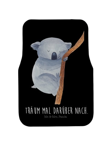 Mr. & Mrs. Panda Fußmatte Fürs Auto Koalabär mit Spruch in Schwarz