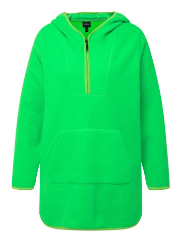 Ulla Popken Sweatshirt in neon grasgrün