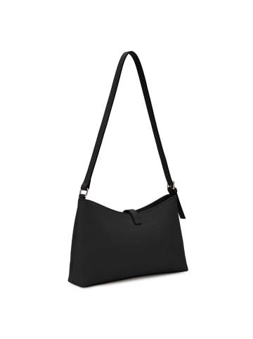 Seidenfelt Lilla Ro Umhängetasche 32 cm in black