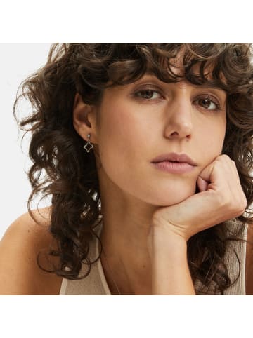 Apple of Eden Ohrhänger The Sparkling Flower in silber