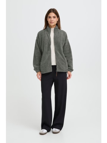 Oxmo Trainingsjacke OXBERINA ZIPJACKET in Grau