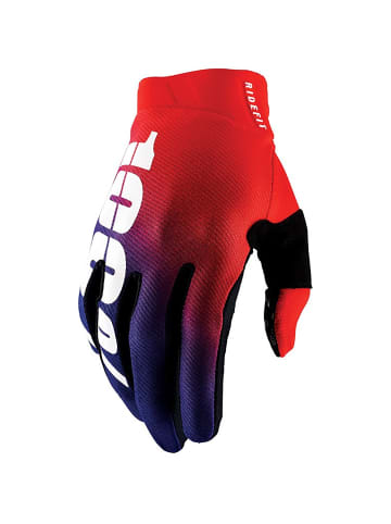 100percent RIDEFIT GLOVES in Rot