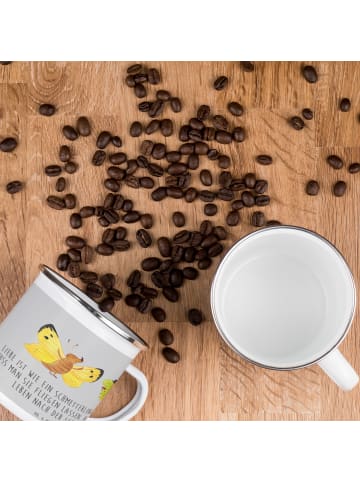 Mr. & Mrs. Panda Kaffeepott Scheidung Neuanfang mit Spruch in Heather Grey