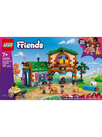 LEGO Friends Ponyhof & Stall in Mehrfarbig ab 7 Jahre