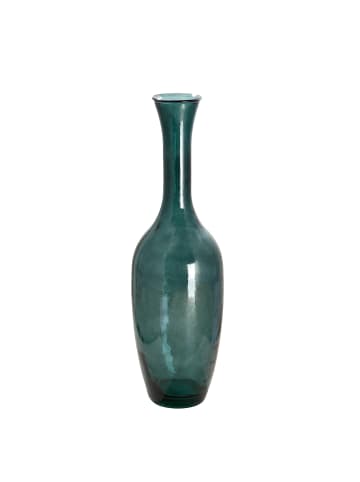 GILDE Vase "Arturo" in Petrol - H. 65 - D. 40 cm