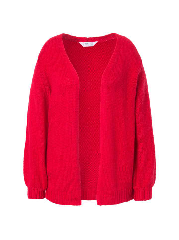 Angel of Style Strickjacke in salsarot