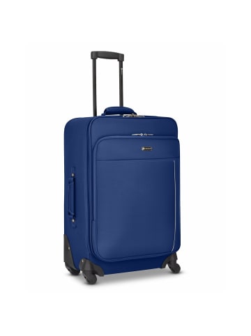 Check.In Sevilla 4 Rollen Trolley M 64 cm in navy blue