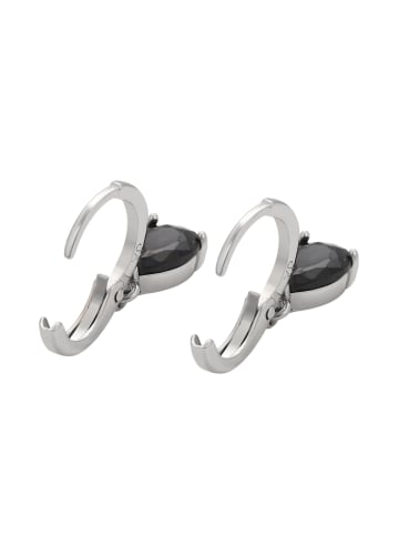 faina Women Dangle Earrings in Silver Black