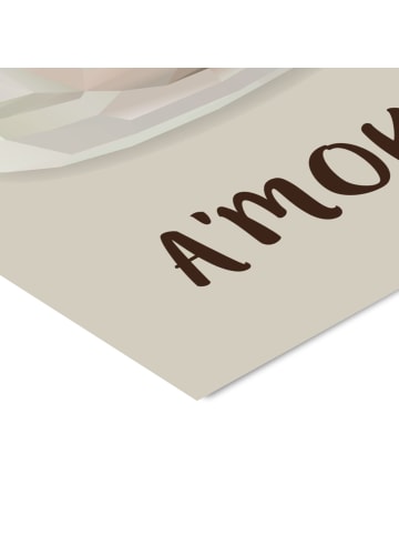 Poster & Frame Poster Gib mir Kaffee, sonst laufe ich AMOKKA