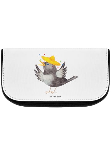 Mr. & Mrs. Panda Kulturtasche Rabe Sombrero ohne Spruch in Weiß