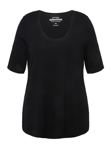 Ulla Popken Shirt in schwarz