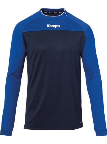 Kempa Longsleeve "Prime Langarmshirt" in Blau
