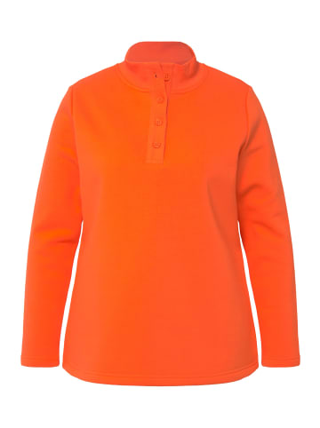 Ulla Popken Sweatshirt in mandarine