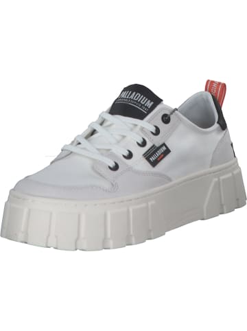 Palladium Schnürschuhe in star white