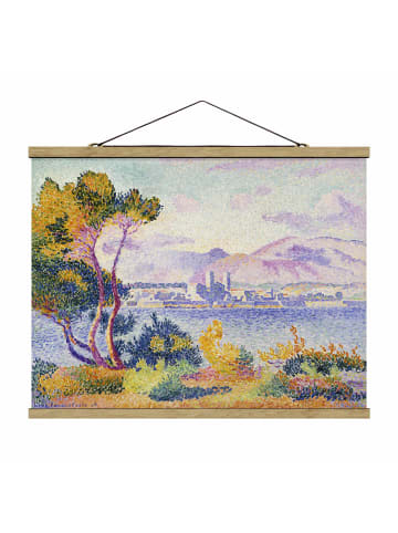 WALLART Stoffbild - Henri Edmond Cross - Antibes Nachmittags in Violett