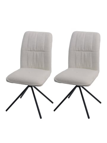 MCW 2er-Set Esszimmerstuhl N99 Auto-Return, Creme