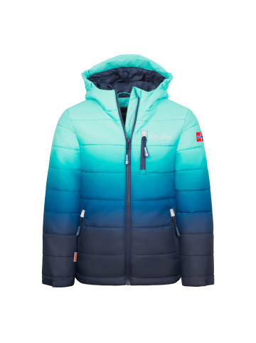 Trollkids Ski-/Snowboardjacke Hemsedal in navy/aqua