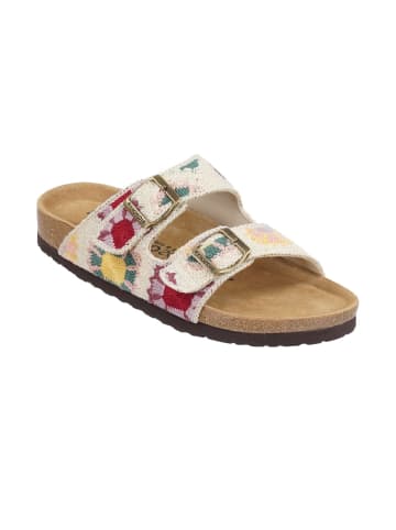 BIOSOFT Sandalen Zweischnaller in Beige