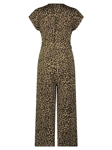 Betty Barclay Jumpsuit mit Eingrifftaschen in Black/Khaki