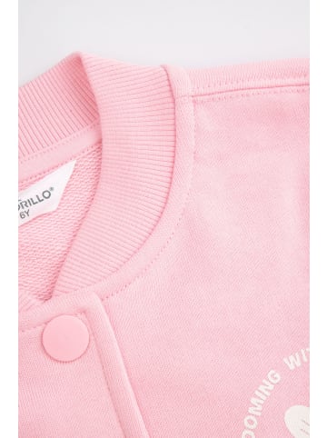 Coccodrillo Bomber-Trainingsjacke in gedämpftes Rosa