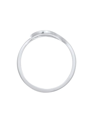 Elli Ring 925 Sterling Silber Spirale, Wellen in Silber