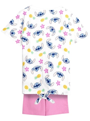 Cerda 2tlg.Outfit T-Shirt & Shorts Lilo & Stitch  in Bunt