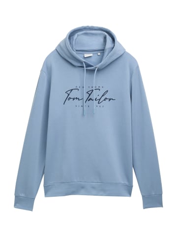 Tom Tailor Hoodie in hellblau