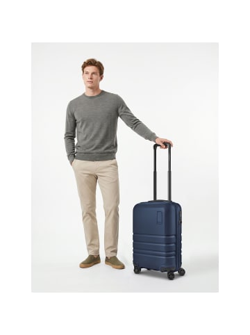 Redolz Pro ABS 4 Rollen Kabinentrolley 53 cm navy